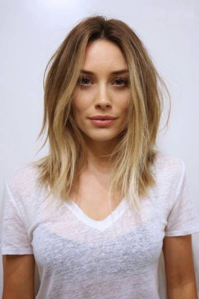 Женские стрижки 2021 на средние волосы фото